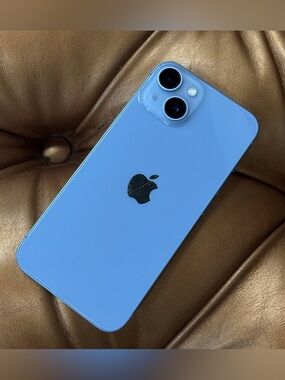 Apple iPhone 14 A2649 128GB Very Good Condition | Blue | UNLOCKED 100% battery